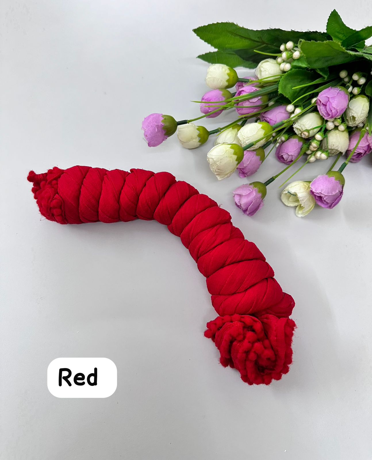 Red Cotton Blend Dupatta for Women | Elegant Daily Wear | 2.5 Meters