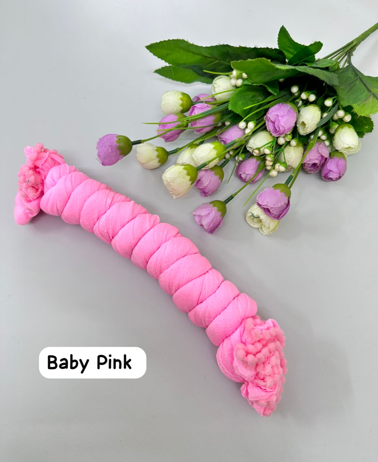 Baby Pink Cotton Blend Dupatta for Women | Elegant Daily Wear | 2.5 Meters